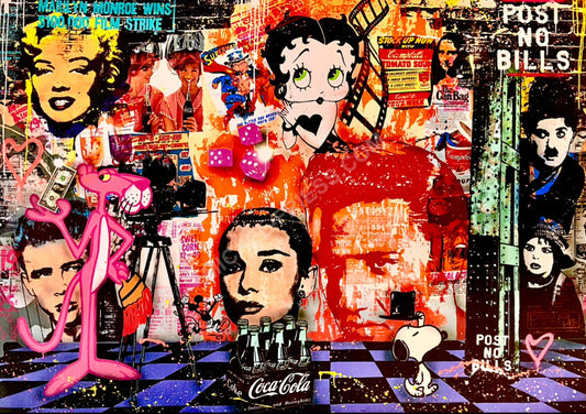 ULTIMATE LEGENDS - Unikat 200x150cm auf Museumsleinwand